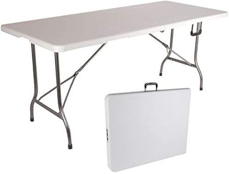 Table rectangulaire pliable